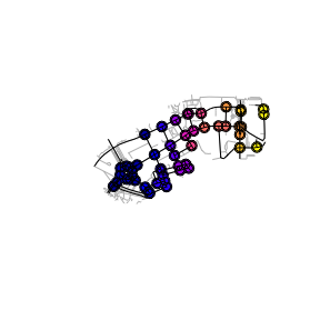 Illustration of junction identification and OSM data cleaning methods.